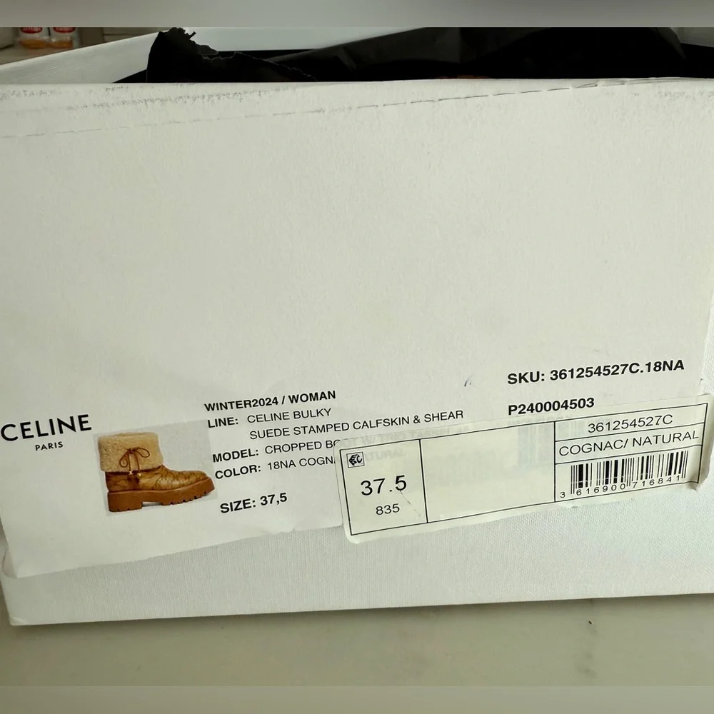 Celine Bulky Cropped Triomphe Boot - Picture 9 of 9